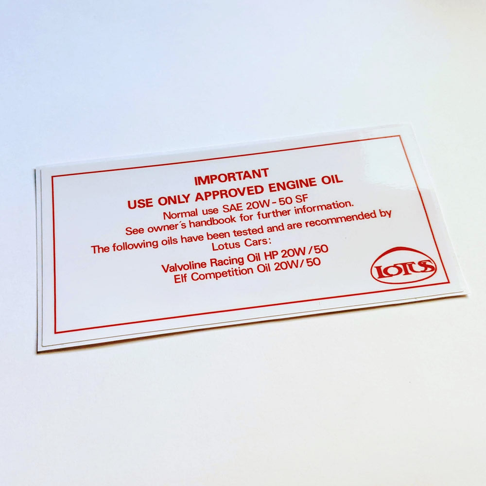 Oil label Lotus Esprit Divine Handcraft