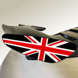 Lotus Exige / Elise "teardrop" Union Jack Spoiler Decals - 290mm version
