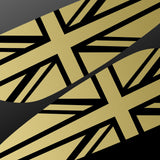 Lotus Exige / Elise "teardrop" Union Jack Spoiler Decals - 316mm version