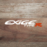 EXIGE TYPE R decal - for Lotus Exige S1
