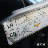 Cant Rail replacement labels (Elise S1)