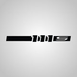 111S decal (early Elise S2)