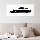 Evora 410 silhouette canvas art