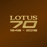 LOTUS 70 celebration decal