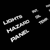 Classic Lotus Esprit dash panel control labels