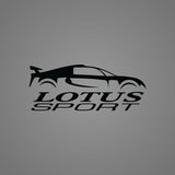 LOTUS SPORT decal (stacked version)