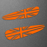 Union Jack (FACTORY) Lotus Exige S2 Wing / Spoiler end decals
