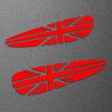 Union Jack (FACTORY) Lotus Exige S2 Wing / Spoiler end decals
