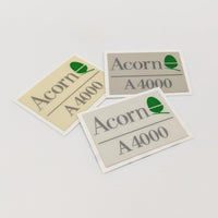 Acorn A4000 case badge