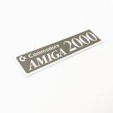 Amiga A2000 case badge