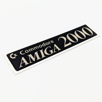 Amiga A2000 case badge