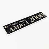 Amiga A2000 case badge