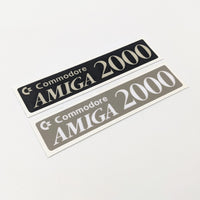 Amiga A2000 case badge