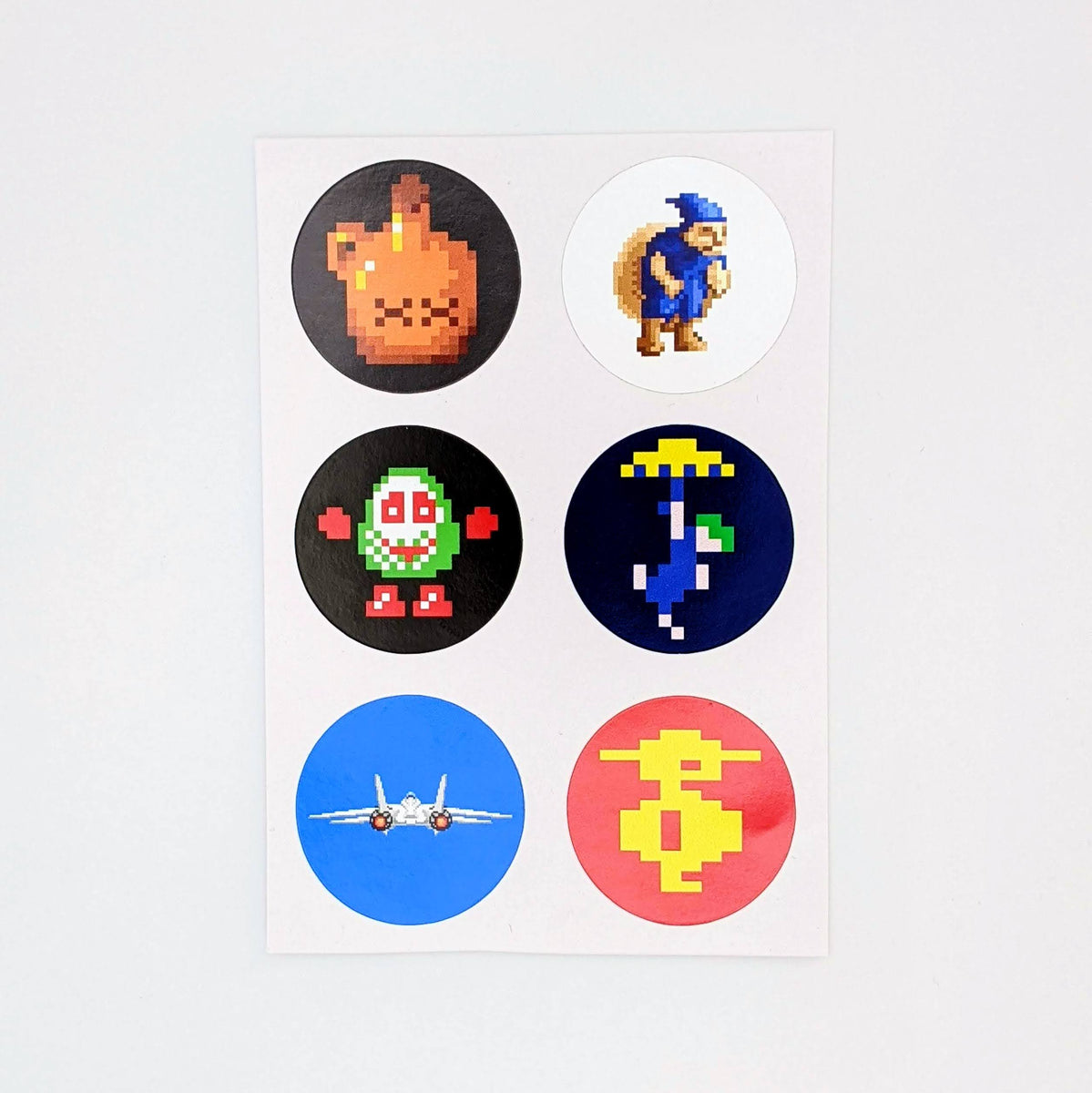 Classic video game mini-sticker packs – Divine Handcraft