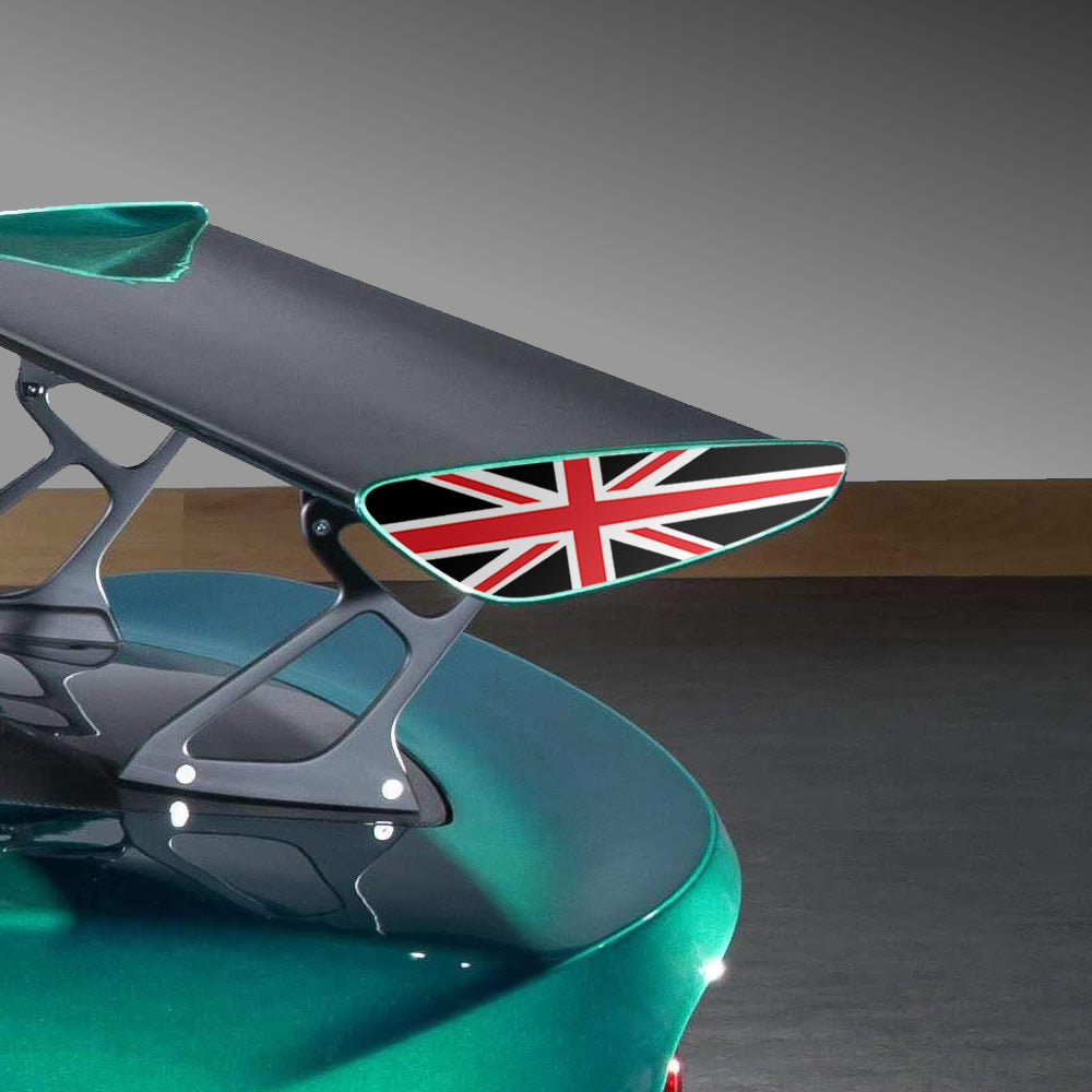 Lotus Exige / Elise "teardrop" Union Jack Spoiler Decals - 316mm versi