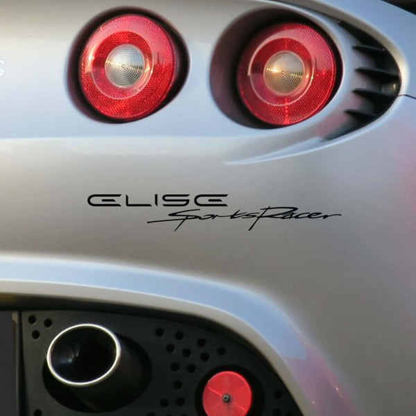 "ELISE SportsRacer" decal (Lotus Elise S2)