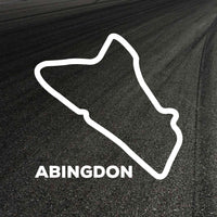 Abingdon Circuit Outline decal