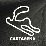 Cartagena Circuit Outline decal