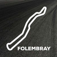 Folembray Circuit Outline decal