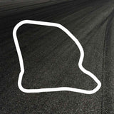 Goodwood Circuit Outline decal