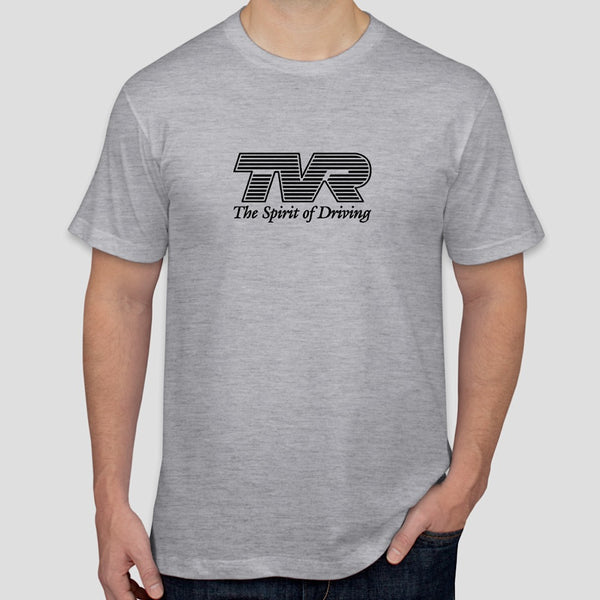 TVR "The Spirit of Driving" slogan t-shirt